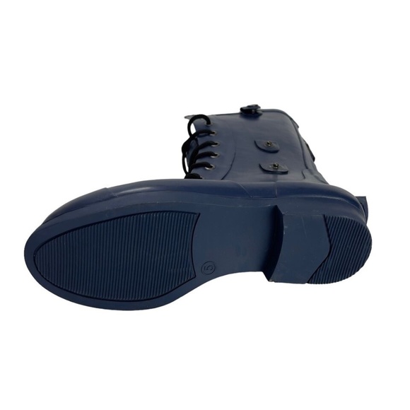 Irewash Kids 5 Rain Rubber Boot Back Zip Blue - Picture 9 of 11